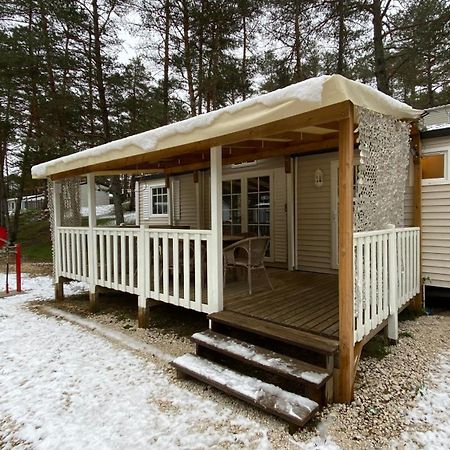 Mobilhome Comfort A La Montagne Saint-Auban  Luaran gambar