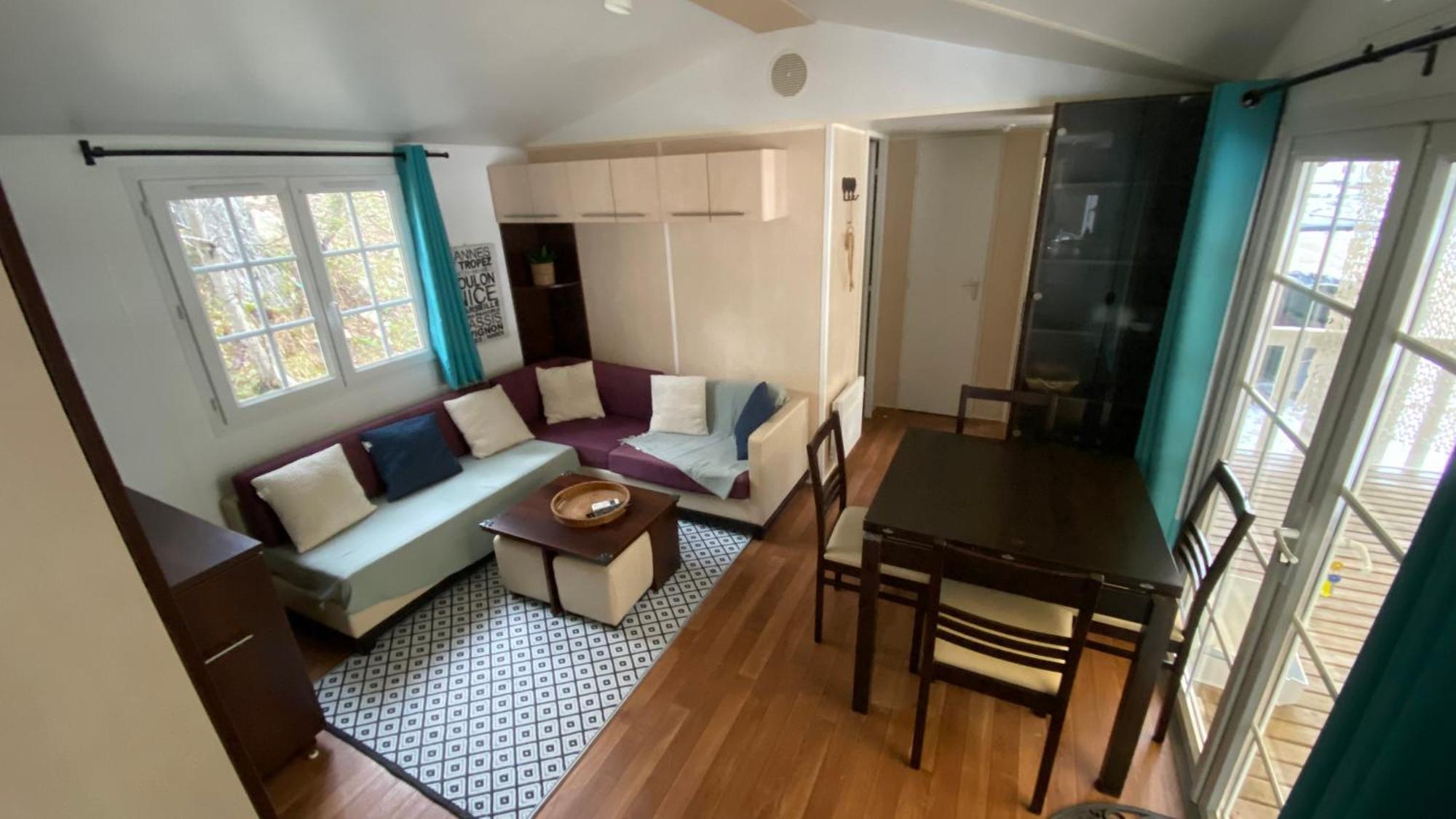 Mobilhome Comfort A La Montagne Saint-Auban  Luaran gambar